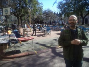 Rick from Chicago gives me my walking tour of San Telmo on Day Three.