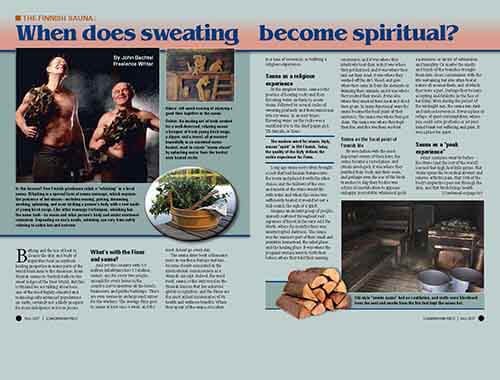 When Does Sweating Become Spiritual?